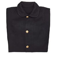 Union 4 Button Civil War Sack Coat in Navy Wool, SM